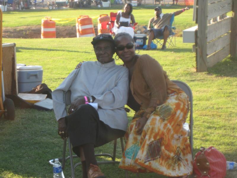 Sade and Honeyboy at Blues Festival